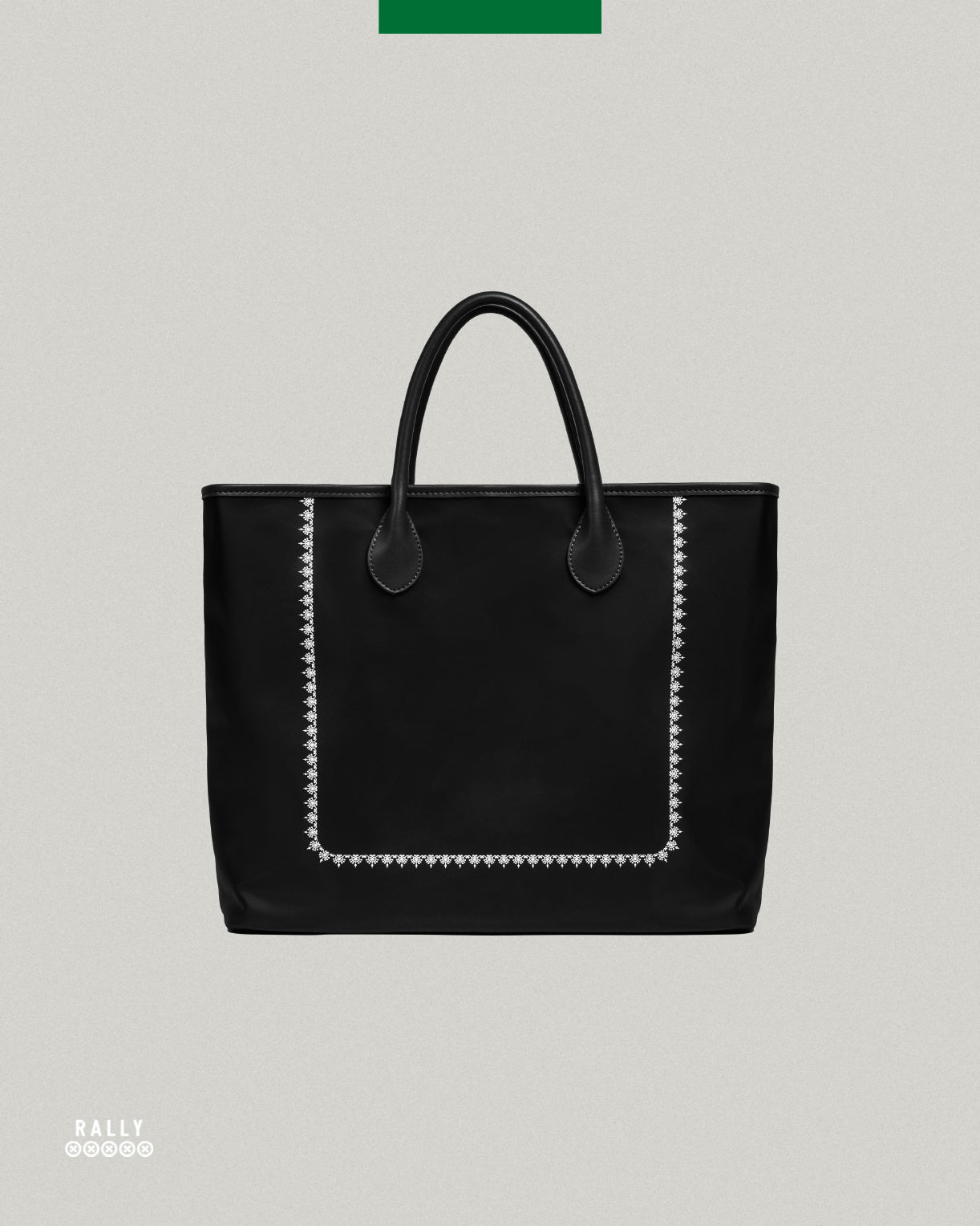 Border Tote - Black