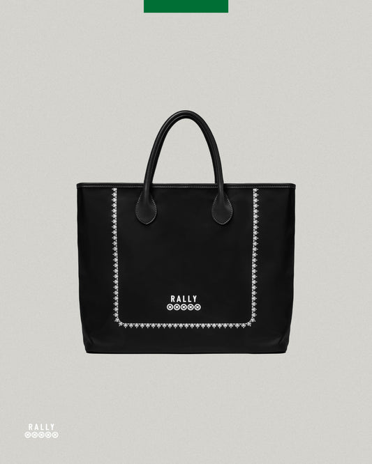 Border Tote - Black