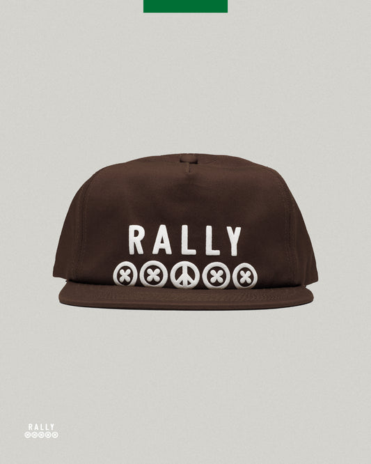 Peace Hat - Brown