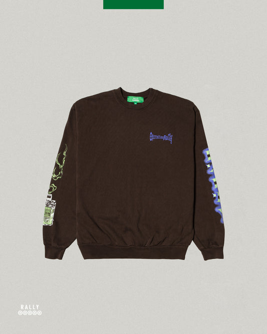 Poison Crewneck - Brown